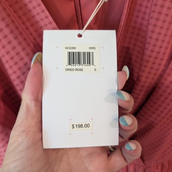 Gal Meets Glam Pink Pleated Wrap Midi Dress - Picture 8 of 11